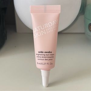 3/$15 Saturday Skin Wide Awake Brightening Eye Cream Mini 8 mL